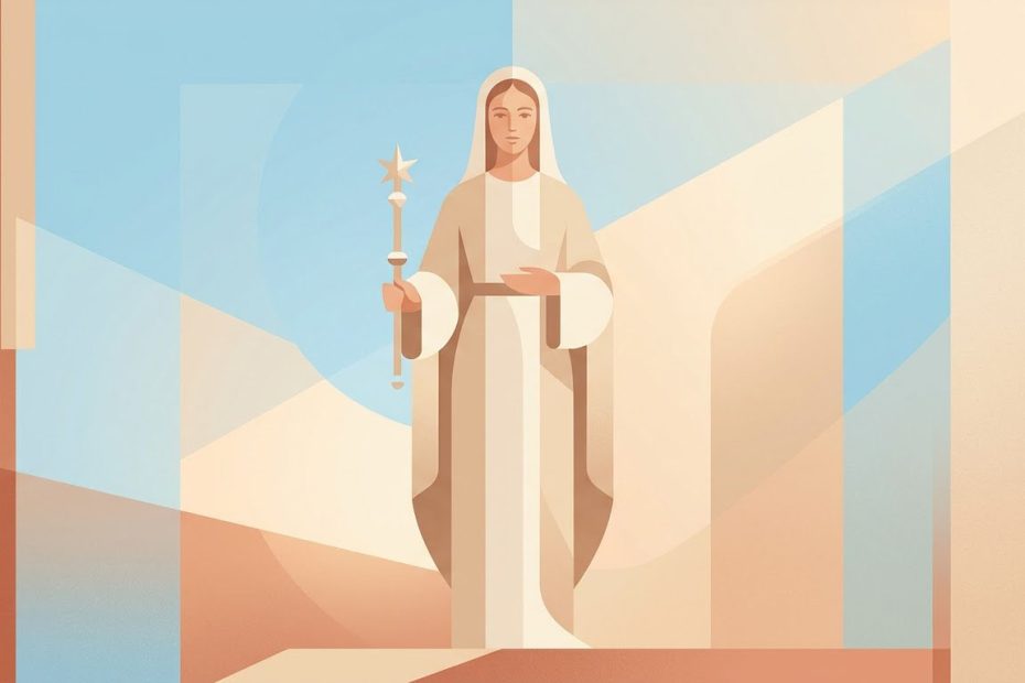 Novena alla Madonna della Forza - Illustration prière catholique
